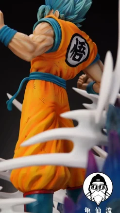 1/4 Scale Super Saiyan Blue Son Goku - Dragon Ball Resin Statue - GXL Studio