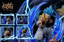 1/6 Scale Super Saiyan Blue Gogeta with LED - Dragon Ball Resin Statue - ChuShiShe Studio