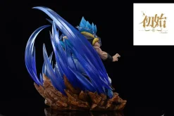 1/6 Scale Super Saiyan Blue Gogeta with LED - Dragon Ball Resin Statue - ChuShiShe Studio