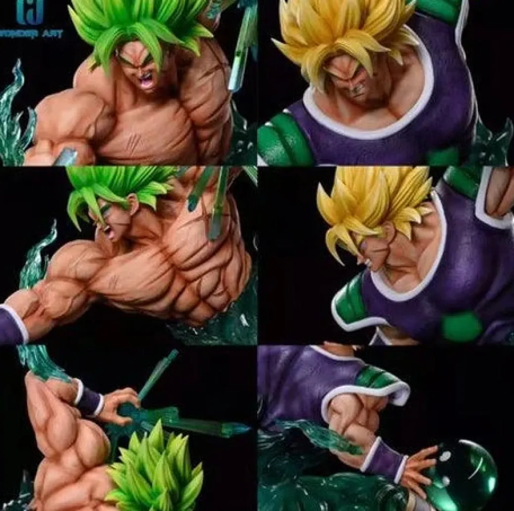 1/6 Scale Super Saiyan Broly with LED - Dragon Ball Resin Statue - Wonder Art Studio