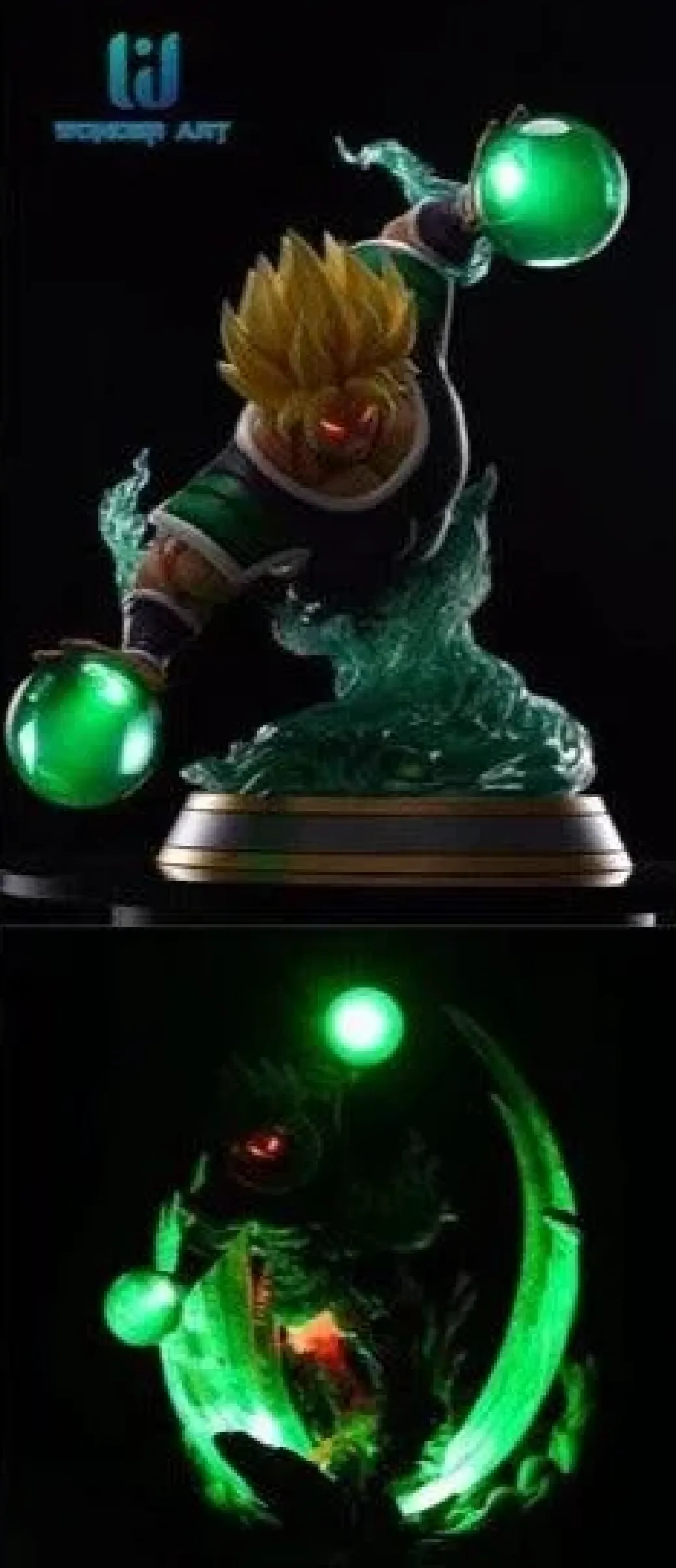 1/6 Scale Super Saiyan Broly with LED - Dragon Ball Resin Statue - Wonder Art Studio
