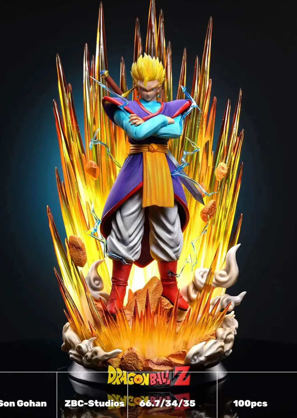 1/4 Scale Supreme Kai Son Gohan with LED - Dragon Ball Resin Statue - ZBC-Studio