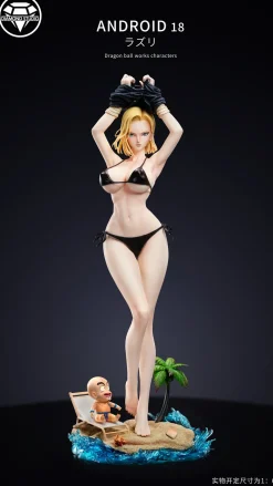 1/6 Scale Swimsuit Ver. Android 18 - Dragon Ball Resin Statue - Diamond Studios