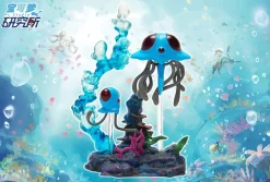 1/40 Scale Tentacruel Set Zukan - Pokemon Resin Statue - PL Studios