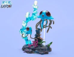 1/40 Scale Tentacruel Set Zukan - Pokemon Resin Statue - PL Studios