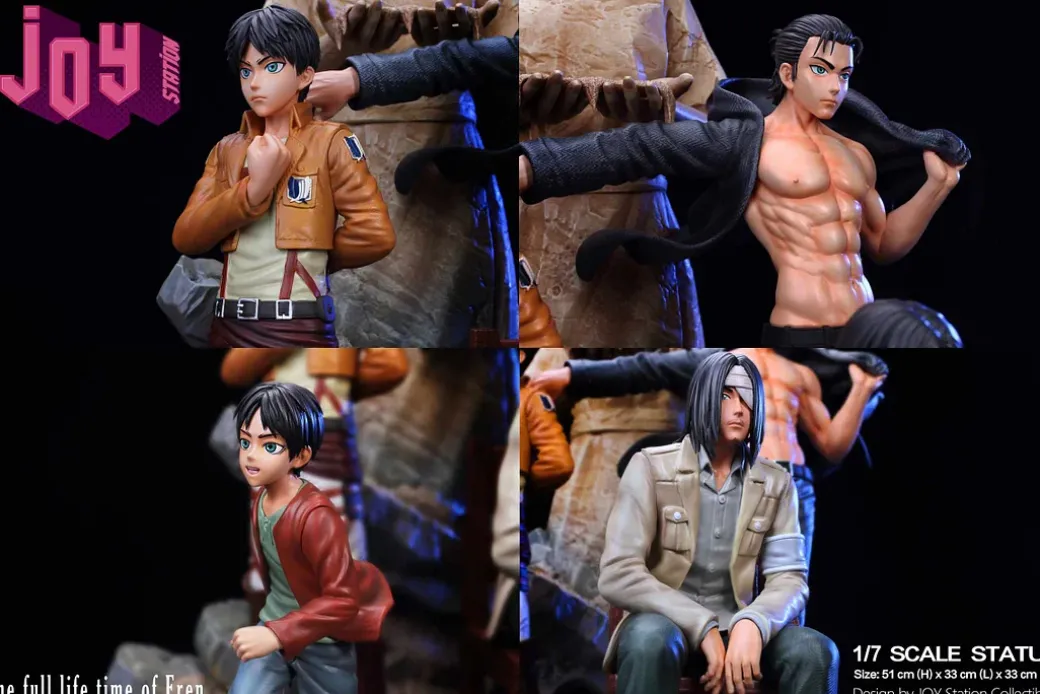 1/7 Scale The Full Life Time of Eren - Attack on Titan Resin Statue - Joy Station Collection