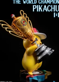 1/1 Scale The World Champion Pikachu - Pokemon Resin Statue - PCHouse Studios