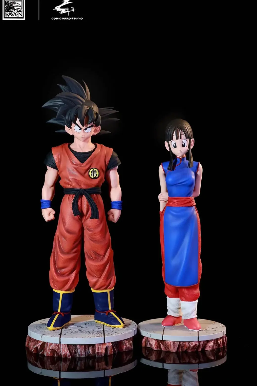 1/6 Scale The World Martial Arts Tournament Series Son Goku & Chichi - Dragon Ball Resin Statue - Comic Hero Studio