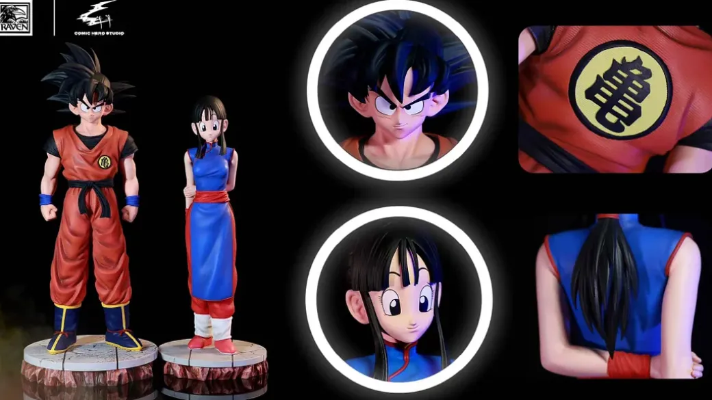 1/6 Scale The World Martial Arts Tournament Series Son Goku & Chichi - Dragon Ball Resin Statue - Comic Hero Studio