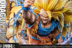 1/6 Scale Theatrical Ver. Dragon Fist Super Saiyan 3 Son Goku - Dragon Ball Resin Statue - HuBen Studios