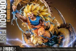 1/6 Scale Theatrical Ver. Dragon Fist Super Saiyan 3 Son Goku - Dragon Ball Resin Statue - HuBen Studios