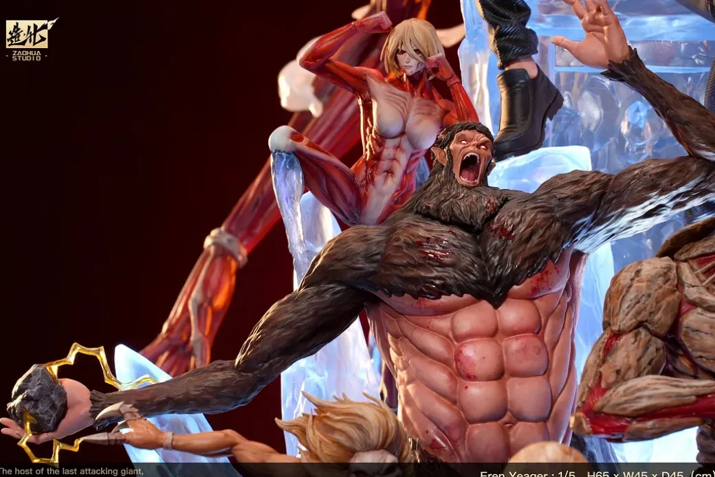 1/5 Scale Throne of Eren Yeager - Attack On Titan Resin Statue - ZaoHua Studio