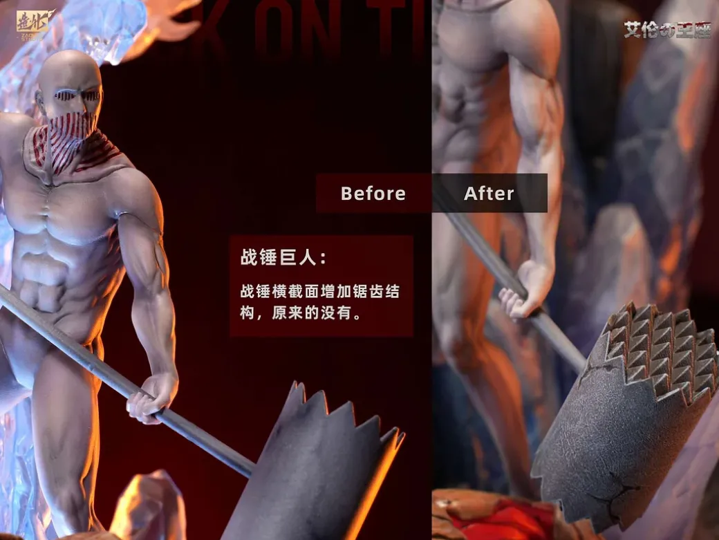 1/5 Scale Throne of Eren Yeager - Attack On Titan Resin Statue - ZaoHua Studio