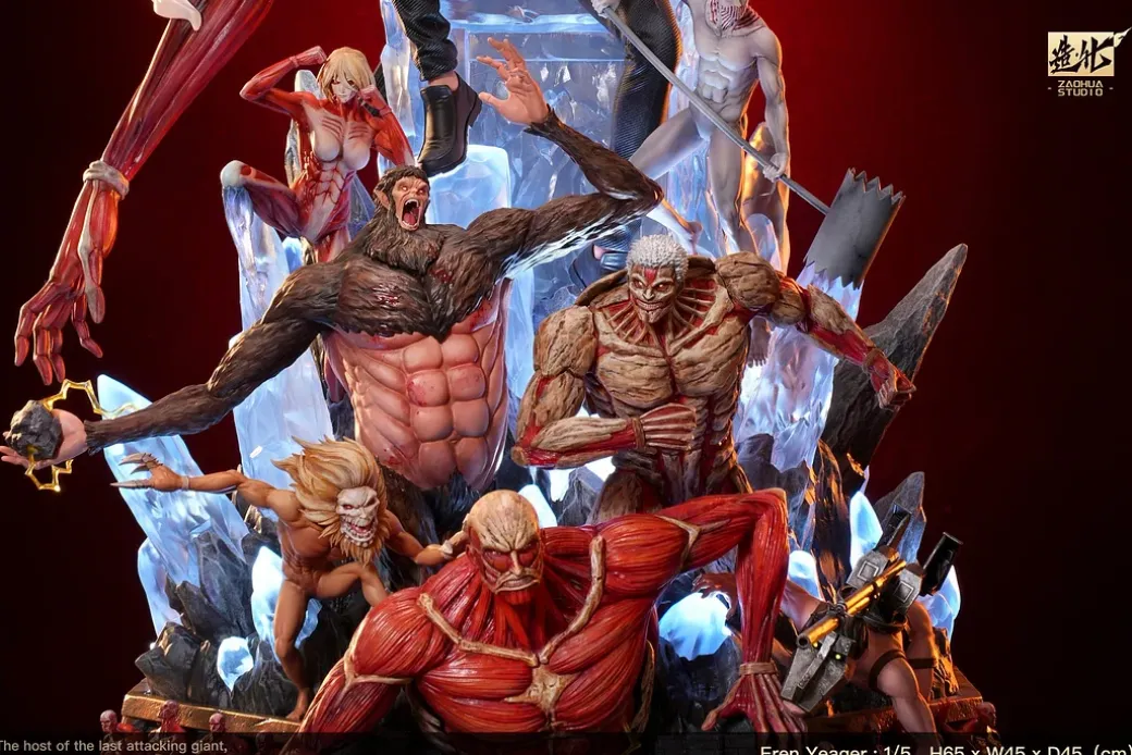 1/5 Scale Throne of Eren Yeager - Attack On Titan Resin Statue - ZaoHua Studio
