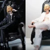 1/6 Scale Thug Bad Boy in Suit Series 001 Cloud Strife - (FF7) Final Fantasy VII Resin Statue - Initial Fantasy Studio