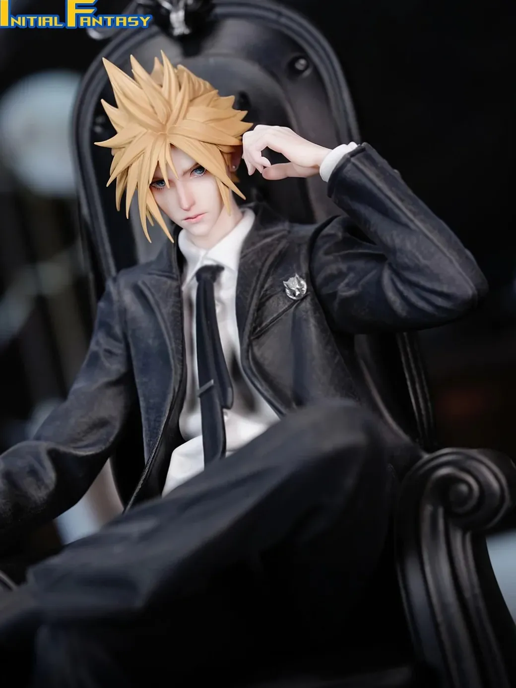 1/6 Scale Thug Bad Boy in Suit Series 001 Cloud Strife - (FF7) Final Fantasy VII Resin Statue - Initial Fantasy Studio