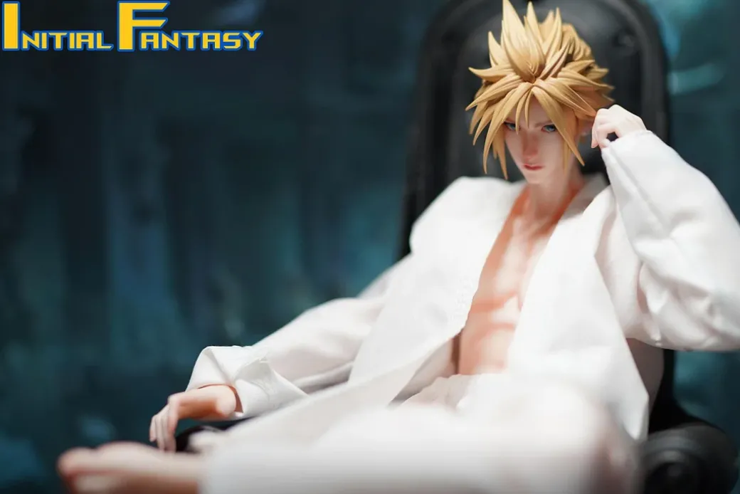 1/6 Scale Thug Bad Boy in Suit Series 001 Cloud Strife - (FF7) Final Fantasy VII Resin Statue - Initial Fantasy Studio