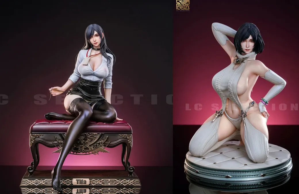 1/4 Scale Tifa Lockhart - (FF7) Final Fantasy VII Resin Statue - LC Selection Studio