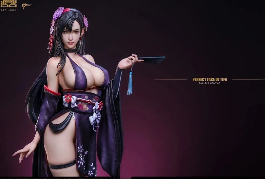 1/4 Scale Tifa Lockhart - (FF7) Final Fantasy VII Resin Statue - CP.Studio