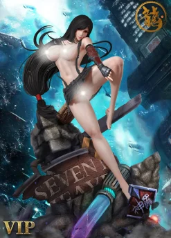 1/4 Scale Tifa Lockheart - (FF7) Final Fantasy VII Resin Statue - Dragon Studios