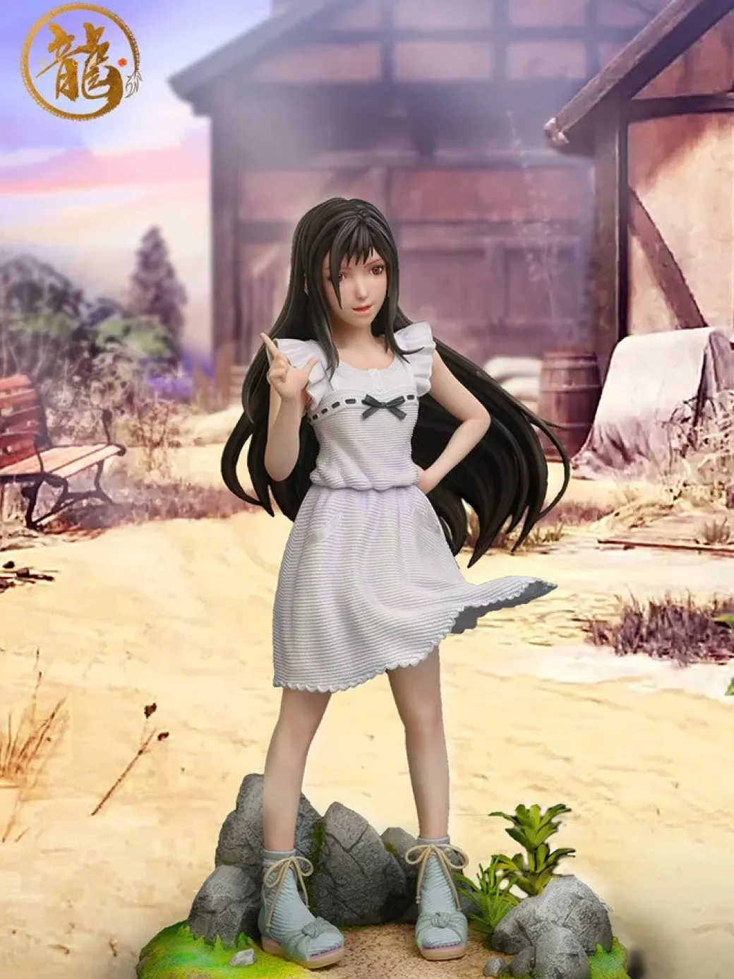 1/4 Scale Tifa Lockheart - (FF7) Final Fantasy VII Resin Statue - Dragon Studios