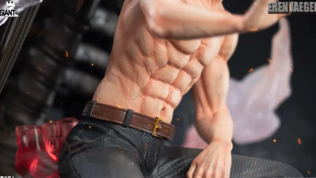 1/4 Scale Titan Series 001 Sitting Eren Yeager - Attack On Titan Resin Statue - GIANT-Studio