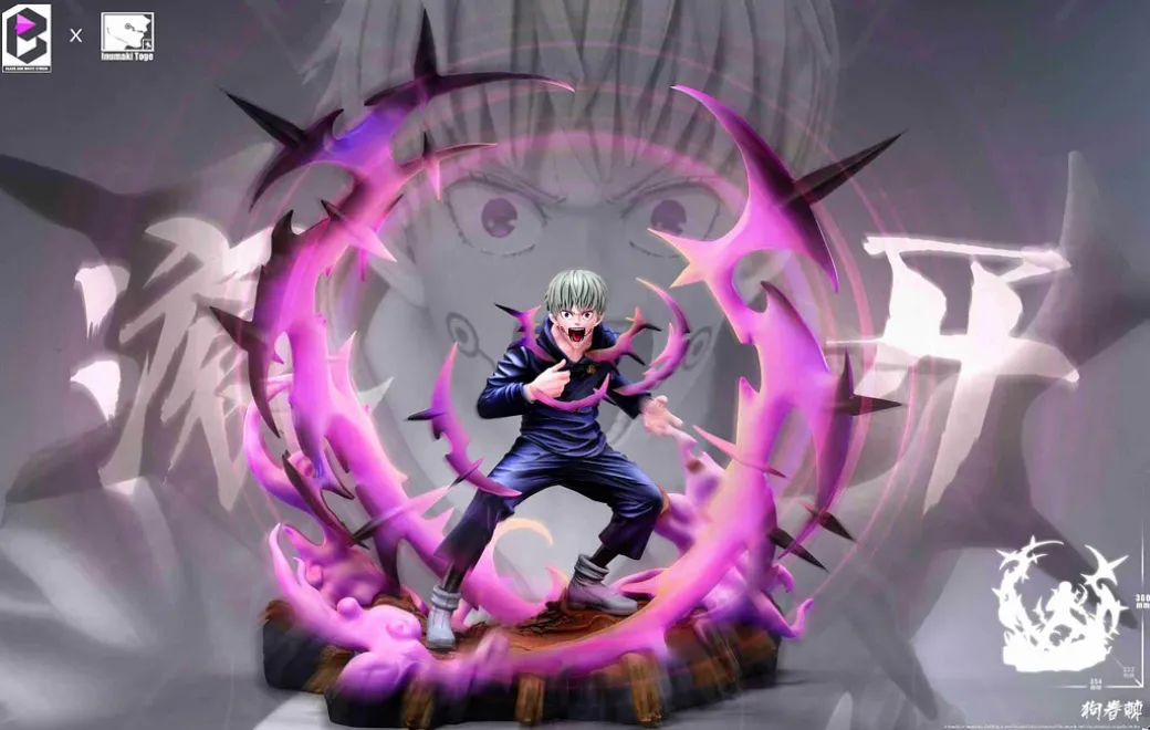 1/6 Scale Toge Inumaki - Jujutsu Kaisen Resin Statue - Black And White Studio
