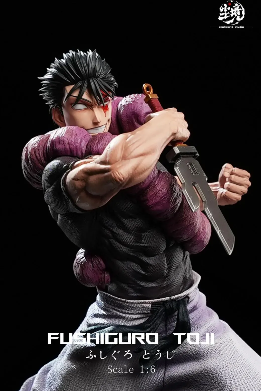 1/6 Scale Toji Fushiguro - Jujutsu Kaisen Resin Statue - Real World Studio