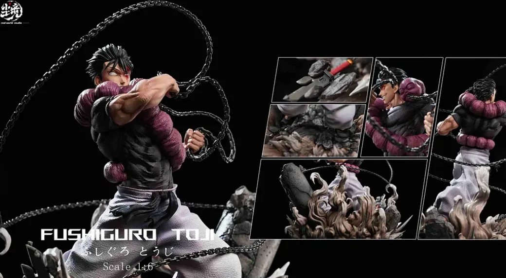 1/6 Scale Toji Fushiguro - Jujutsu Kaisen Resin Statue - Real World Studio