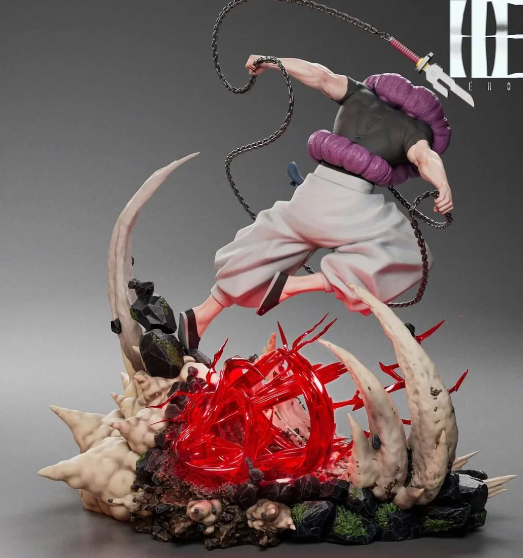 1/6 Scale Toji Fushiguro - Jujutsu Kaisen Resin Statue - Héroe Collectibles