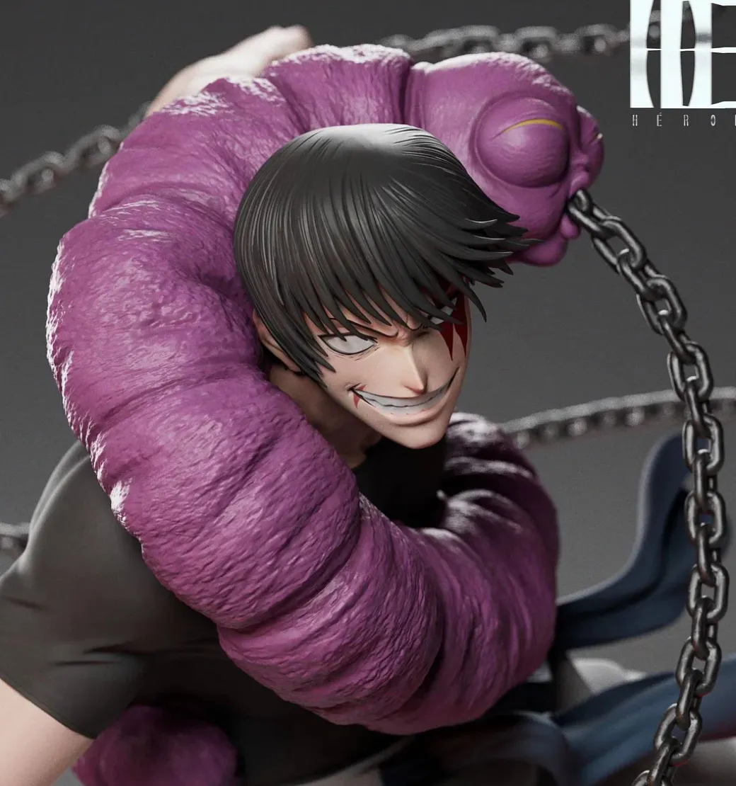 1/6 Scale Toji Fushiguro - Jujutsu Kaisen Resin Statue - Héroe Collectibles