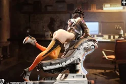 1/4 Scale Tracer Lena Oxton with LED - Overwatch Resin Statue - Dtalon Studio