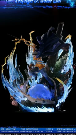 1/6 Scale Trafalgar D. Water Law with LED - ONE PIECE Resin Statue - Monkey·D Studios