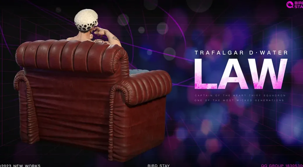 1/6 Scale Trafalgar D. Water Law - ONE PIECE Resin Statue - BIRD STAY Studio