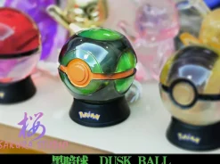 1/1 Scale Transparent Dusk Ball & Transparent Ultra Ball with LED - Pokemon Resin Statue - SAKURA Studio