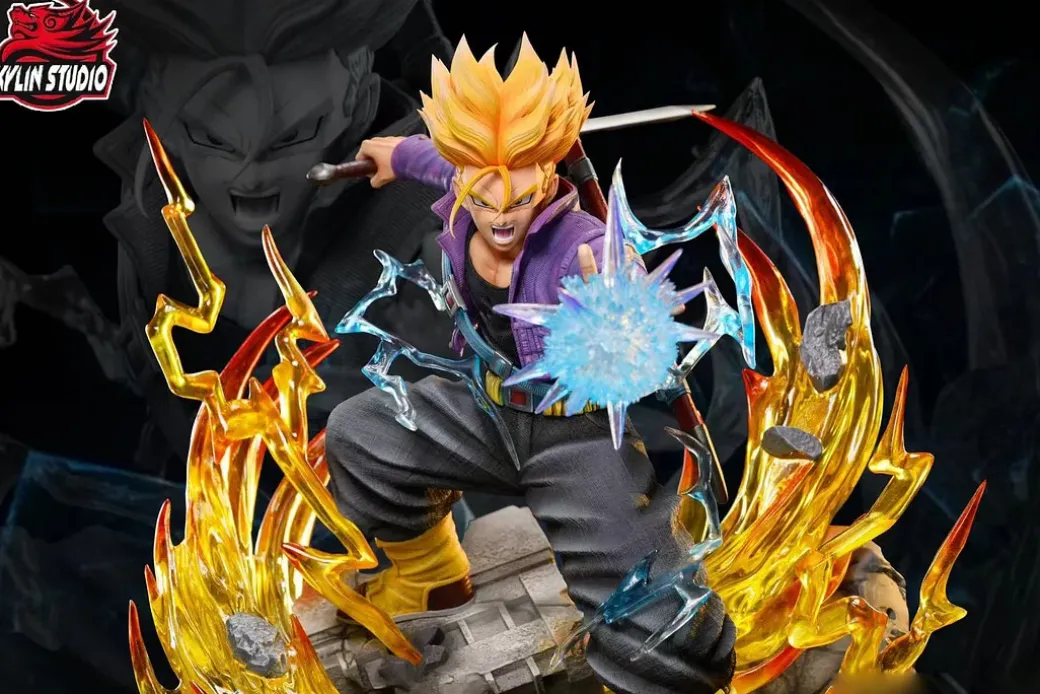1/6 Scale Trunks with LED - Dragon Ball Resin Statue - Kylin Studio