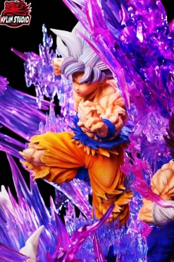 1/6 Scale Ultra Instinct Son Goku & Ultra Ego Vegeta with LED - Dragon Ball Resin Statue - Kylin Studio