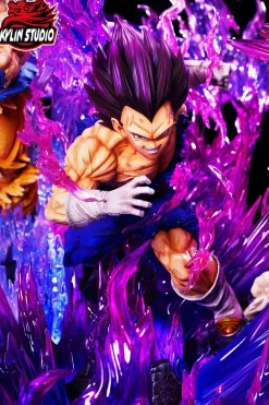 1/6 Scale Ultra Instinct Son Goku & Ultra Ego Vegeta with LED - Dragon Ball Resin Statue - Kylin Studio