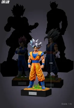 1/6 Scale Ultra Instinct Son Goku - Dragon Ball Resin Statue - Sculpting Soul Studios