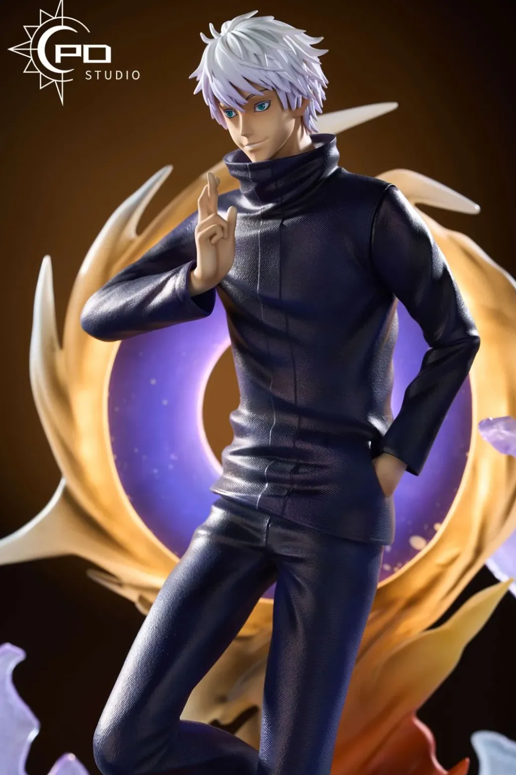 1/6 Scale Unlimited Void Satoru Gojo with LED - Jujutsu Kaisen Resin Statue - PD-Studio