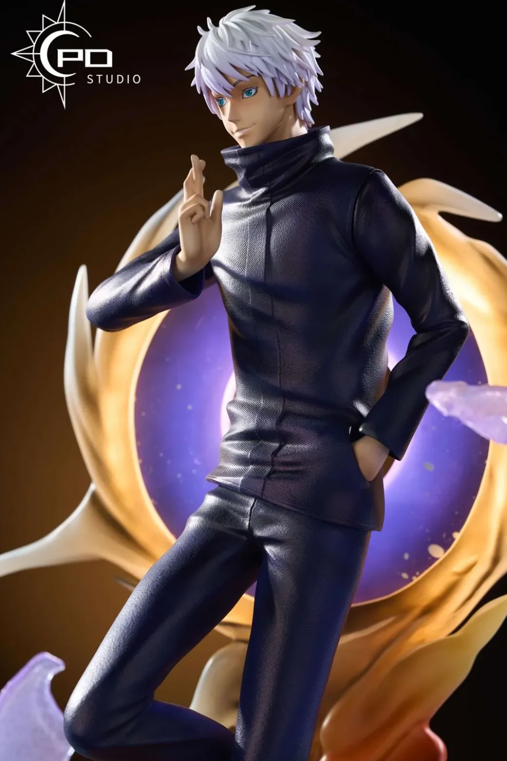 1/6 Scale Unlimited Void Satoru Gojo with LED - Jujutsu Kaisen Resin Statue - PD-Studio