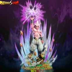 1/6 Scale Using Super Spirit Bomb Majin Buu with LED - Dragon Ball Resin Statue - OverMatch Studio