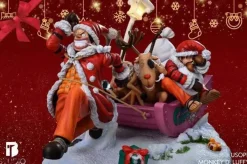 1/6 Scale Usopp & Luffy's Christmas Bash - ONE PIECE Resin Statue - BT Studios