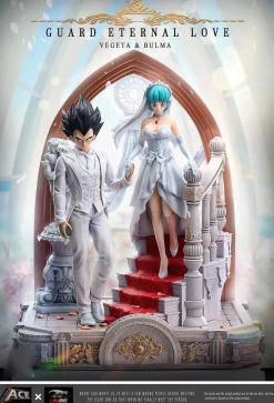 1/6 Scale Vegeta & Bulma Wedding - Dragon Ball Resin Statue - ACE Studio