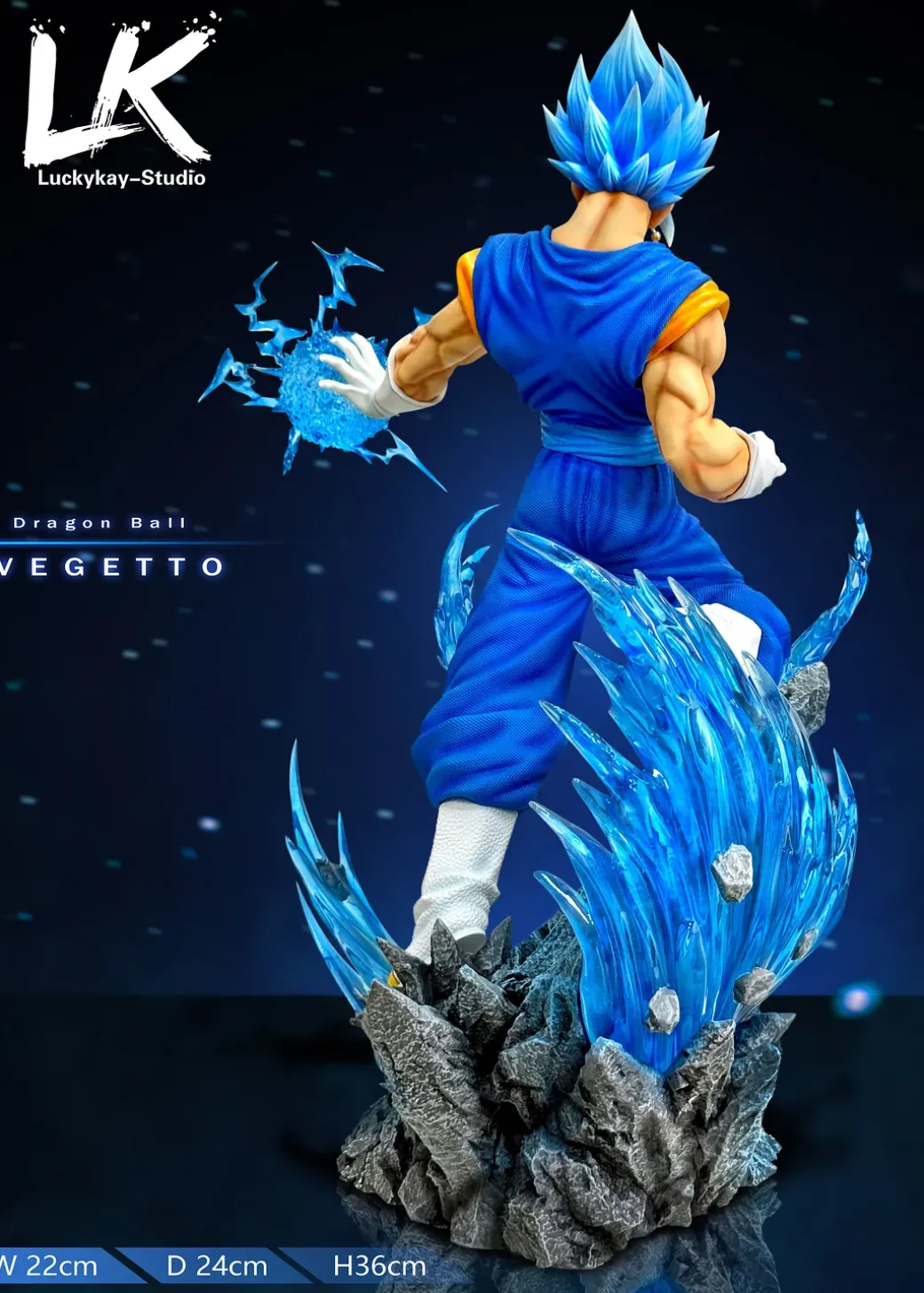 1/6 Scale Vegetto - Dragon Ball Resin Statue - LK Studios