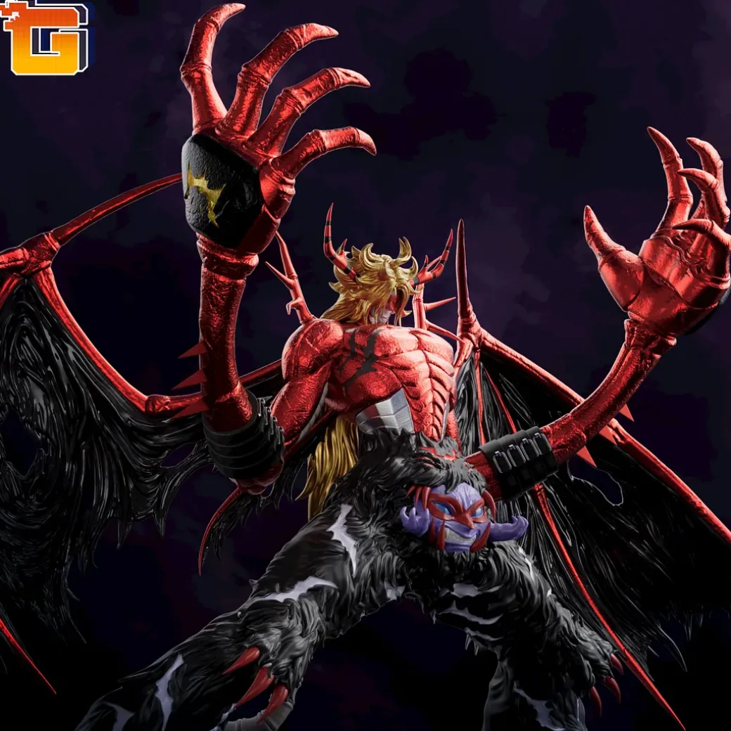 1/8 Scale Venom Vamdemon - Digimon Resin Statue - Three Go Studio