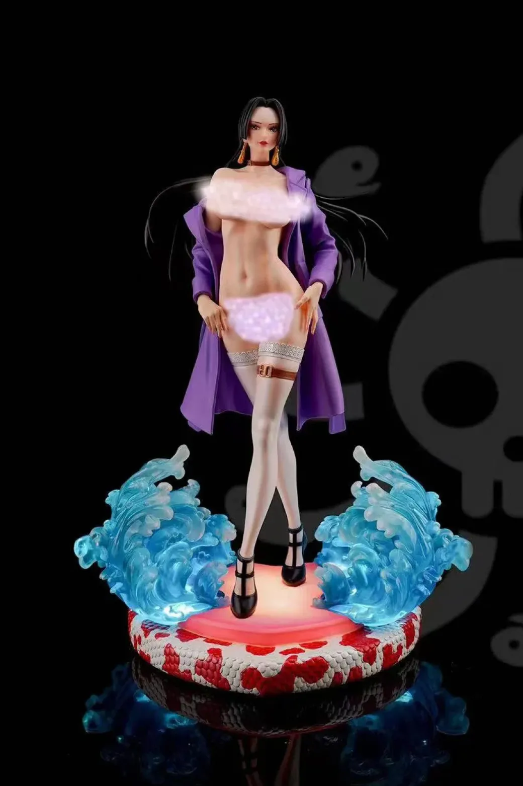 1/6 Scale Victoria's Secret Supermodel Boa Hancock with LED - ONE PIECE Resin Statue - GK-BOX Studios