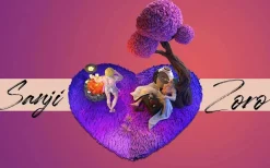 1/6 Scale Vinsmoke Sanji & Roronoa Zoro Zosan's Love Love Land - ONE PIECE Resin Statue - Glory Studio