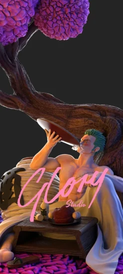 1/6 Scale Vinsmoke Sanji & Roronoa Zoro Zosan's Love Love Land - ONE PIECE Resin Statue - Glory Studio