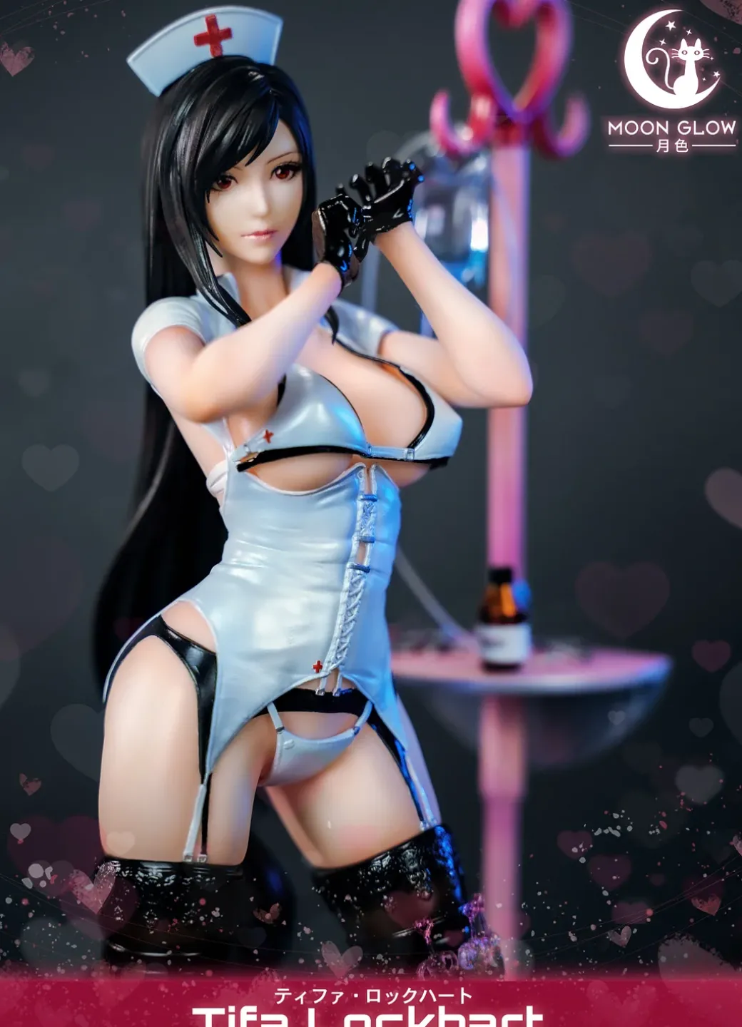 1/6 Scale Voluptuous Stunner Series 01 Nurse ver. Tifa Lockhart - (FF7) Final Fantasy VII Resin Statue - Moon Glow Studios